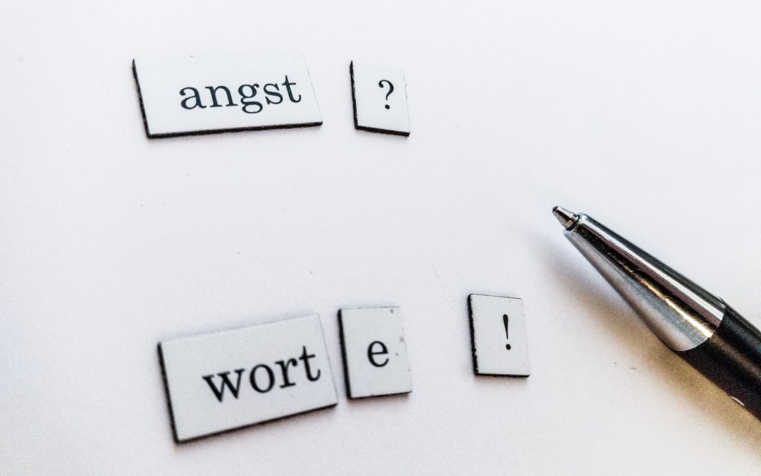 Magnetworte, Angst, Worte